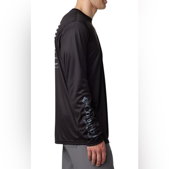 NWT Columbia Men's Terminal Tackle PFG Fish Star Long Sleeve Performance Shirt - Picture 3 of 12